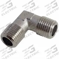 LEGRIS Metal Pipe Elbow: 90° Elbow, 1/4 in x 1/4 in, Male BSPT Threaded x Male BSPT Threaded (MPN 0914 00 13). Key specifications — Brand: LEGRIS; Maximum Operating Pressure: 870 psi.