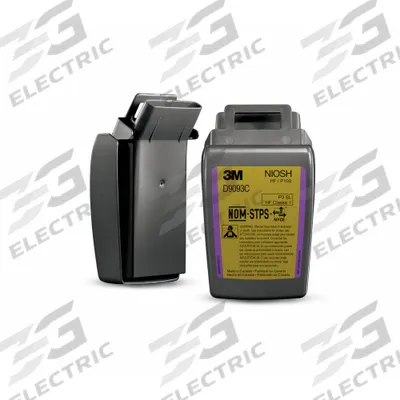 P100 Filter: D9000, P100, Magenta/Olive Color, 3M Secure Click HF-800 Series - 3M PAPR Particulate Filters & Vapor Cartridges
