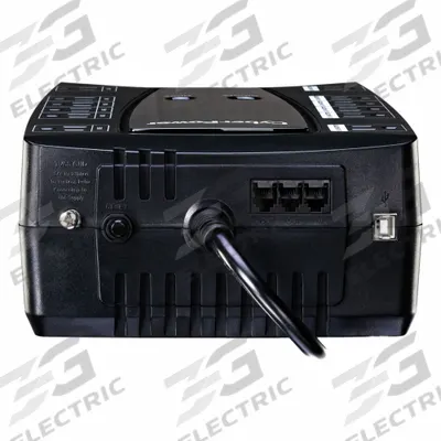 CYBER POWER System: Single Phase, 900 VA Power Rating, 120 V AC Input, 120 V AC Output - Line Interactive UPS Systems