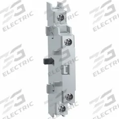 SCHNEIDER Auxiliary Contact: 10 A Current Rating, 690V AC, TeSys VLS Series (MPN VLSA11RS). Key specifications — Material: Metal; For Use With: TeSys VLS Series; Manufacturer Part Number: VLSA11RS; Includes: 1 NO + 1 NC; Brand: SCHNEIDER; Product Type: Auxiliary Contact Block.