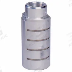 ARROW PNEUMATICS Muffler: 1 1/4 in NPT, 2 1/2 in Hex Size, Stainless Steel, 300 psi Max Op Pressure (MPN ASQF - 10F). Key specifications — attr124412: ARROW PNEUMATICS; attr124418: Aluminum; attr124422: Stainless Steel.