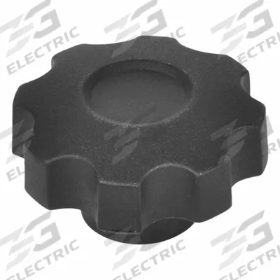 JW WINCO Hand Knobs; Eight-Lobed Knobs: Plastic w/ Brass Thread, M12 Thread - 8-Arm Knobs with Threaded Hole
