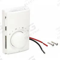 APPROVED VENDOR Thermostat: Mfr Part # M601W. Key specifications — Manufacturer Part Number: M601W; Product Type: Thermostat.
