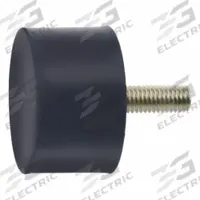 JW WINCO Vibration-Isolating Mount: Cylindrical, Natural Rubber, Male x Non-Threaded Style (MPN 352.1-25-25-5/16-55). Key specifications — Isolator Body Material: Natural Rubber.