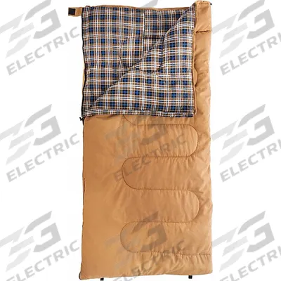 KAMP-RITE TENT COT Sleeping Bag: 78 in Overall Lg, 35 in Overall Wd, Tan - Sleeping Bags