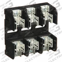 MERSEN Fuse Block: Open Block Design, 3 Pole, 250 V AC, Screw, Non-Indicating (MPN 20318). Key specifications — attr233046: MERSEN.