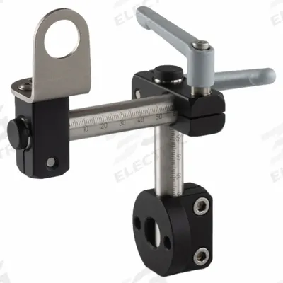 OTTO GANTER Sensor Mount Kit with Handles: M12 Bracket Hole Size, 100 mm Tube Lg - Ruland Sensor Mounting Kits
