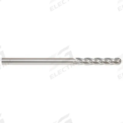 APPROVED VENDOR Ball End Mill: Carbide, 4 Flute, 5/8" Mill Dia, 2-1/4" LOC, 5" OAL (MPN 226-001070) - General Purpose Carbide Ball End Mills