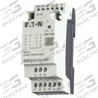 EATON Input/Output Module: Modbus TCP/IP, (4) Analog In (MPN EASY-E4-DC-4PE1). Key specifications — attr205796: EASY-E4-DC-4PE1; attr1072740: 20.4 to 28.8V DC; attr1072741: Input/Output Module; attr1072725: Easy E4; attr1083537: (4) Analog.