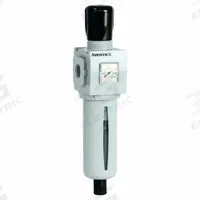 NUMATICS Filter Regulator: 652 Series, 3/8 in NPTF, 5 micron, 145 psig Max Op Pressure, Aluminum (MPN 8652APBP3FA00HN). Key specifications — attr109419: NUMATICS; attr109429: Aluminum; attr109435: Semi-Automatic/Manual Drain; attr109463: Yes; attr109467: NBR/FKM; attr109468: 652.