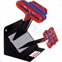 EKLIND Hex Key: 16 or More Pieces, Hex T, T, Metric and SAE, Std End, Long, 18 Pieces, Pouch, 1 Tips (MPN 50918). Key specifications — attr1205554: EKLIND; attr1205568: Black Finish; attr1293176: 16 or More Pieces.