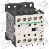 SCHNEIDER IEC Magnetic Contactor: Non-Reversing, 4 Poles, 2NO/2NC Contacts, 9 A, 120V AC Coil (MPN LC1K09008G7). Key specifications — Brand: SCHNEIDER; Integrated Surge Suppression: No.