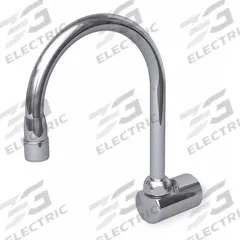 WATERSAVER FAUCET COMPANY Spout: Spout, Gooseneck, Brass, Chrome, 3.2 gpm Flow Rate, 9 in Overall Ht (MPN L074-55WSA). Key specifications — Product Type: Spout; Body Material: Brass; Brand: WATERSAVER FAUCET COMPANY.
