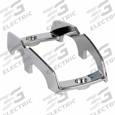 GROTE Flange, ABS: Plastic, 5 1/2 in Lg, 1 1/8 in Ht - Vehicle Light Mounts & Brackets