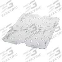 CARLISLE Drain Tray: Half Size, NSF Certified, 10 in Overall Lg, 7 5/8 in Overall Wd (MPN 1023507). Key specifications — Brand: CARLISLE; Dishwasher Safe: Yes; NSF Certified: Yes; Product Type: Drain Tray; Manufacturer Part Number: 1023507.