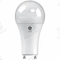 GE LAMPS Compact LED Bulb: 2-Pin (GU24), LED, (A) Classic, A19, 10 W Watt, 2700K, Frosted, 120V AC (MPN LED10DA19/GU24/827/E-4PK). Key specifications — Bulb Shape: A19; Voltage: 120V AC; Bulb Finish: Frosted; Color Temperature: 2700K; Brand: GE LAMPS.