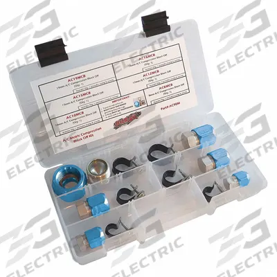 SUR&R Compression Block Off Kit: A/C Block Off Kit, AC90M - Fleet and Vehicle Maintenance