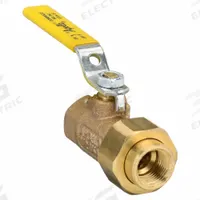 APOLLO Manual Two-Way Ball Valve: 1/2 in, Bronze, Straight, FNPT x FNPT, 600 psi Max. Pressure (CWP) (MPN 7030301). Key specifications — Brand: APOLLO; Handle: Lever.