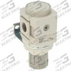 SMC Regulator: Die-Cast Aluminum, 3/8 in NPT, 7.251887 psi to 123.2821 psi, 1 MPa Max Op Pressure (MPN AR30-N03B-Z-D). Key specifications — attr111664: No; attr111400: AR-D; attr111627: SMC.