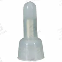 3M Closed-End Crimp Connectors: Nylon, 600 V (MPN S-11-A). Key specifications — Color: Clear; Brand: 3M; Insulation Material: Nylon; Maximum Wire Combination: 16 AWG; Maximum Wire Size: 16 AWG; Minimum Wire Combination: (2) 22 AWG; Minimum Wire Size: 22 AWG; Contact Material: Copper.