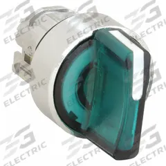 SCHNEIDER ELECTRIC Short-Handled Selector Switch: 22 mm Panel Mount Size, 3 Positions, Series XB4 (MPN ZB4BK1333). Key specifications — Action: Maintained/Maintained/Maintained; Cam: No Cam Included; Brand: SCHNEIDER; Switch Bezel Material Type: Metallic.