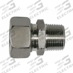 BRENNAN INDUSTRIES Compression Tube Straight: 16 mm OD x 8 mm OD x 1/2 in Pipe size, Stainless Steel (MPN D2404-S16-08-SS). Key specifications — Series: D2404; Brand: BRENNAN INDUSTRIES.