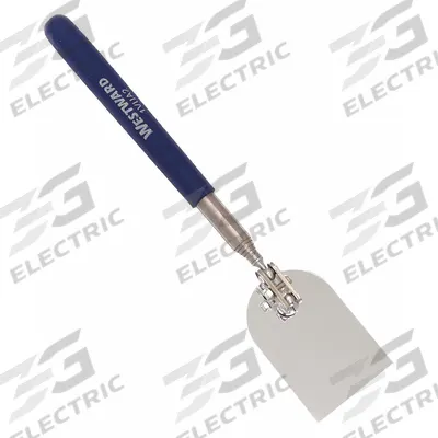 WESTWARD Inspection Mirror: 2 1/2 in L x 1 3/4 in W Mirror Size - Standard Inspection Mirrors