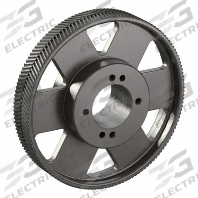 CONTINENTAL Gearbelt Pulley: Bushed, Quick Detachable, 14 mm Pitch, For 105 mm Belt Wd - QD Bushed Timing Pulleys