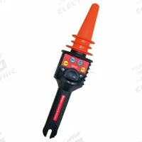 TRIPLETT Hot Stick-Compatible High-Voltage Detector: 50 V to 132 kV, 50 Hz/60 Hz, Audible/Light (MPN HVD132). Key specifications — IP Rating: Not Rated; Compatible Hot Stick: Universal; Brand: TRIPLETT; Product Type: Hot Stick-Compatible High-Voltage Detector; Manufacturer Part Number: HVD132; Includes: Carrying Case.