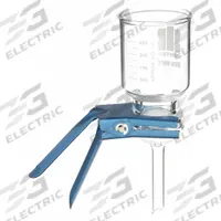 Filtration Support Assembly: 60 um Max Particle Size, 47 mm Dia, 300 mL Funnel Capacity, Non-Sterile (MPN 953755-0000). Key specifications — Includes Stopper: Yes; Material: Silicone; Product Type: Microfiltration Assembly; Brand: KIMBLE.