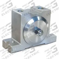 MILLENNIUM Pneumatic Vibrator: 600 lbf, 5,000 vpm, 3/8 in NPT, MLT, 70 dBA, Aluminum, Continuous (MPN MLT-320). Key specifications — attr671163: 70 dBA; attr671170: 600 lbf @ 80 psi; attr671165: 5,000 vpm @ 60 psi; attr671184: 3/8 in; attr671185: NPT; attr671192: NPT; attr671193: 1/2 in; attr671175: MILLENNIUM.