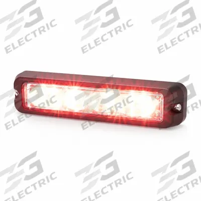 CODE 3 Warning Light: Emergency Vehicle Mini Light Bar, Amber/Blue/Red/White - Emergency Vehicle Perimeter Lights