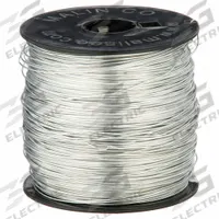 MALIN COMPANY Baling Wire: Galvanized Annealed, Galvanized, 20 ga Wire Gauge, 0.035 in Wire Dia (MPN 10-0348-005S). Key specifications — Brand: MALIN COMPANY; Wire Finish: Galvanized Annealed.