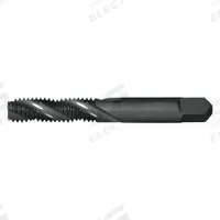 CHICAGO-LATROBE Spiral Flute Tap: #6-32 UNC, H3 / 2B, 3 Flute, Bottoming Chamfer (MPN 282005)