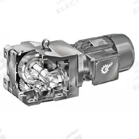 NORD AC Gearmotor: Right Angle, Single Output Shaft, 3-Phase, TEFC, 142 RPM, 1,947 in-lb Max Torque (MPN SK9012.1-80LP/4-12.23-A). Key specifications — Brand: NORD; Full Load Current: 1.57 A.