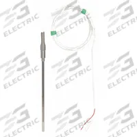 TEMPCO Temperature Probe: 0°F to 1,200°F /-18°C to 650°C, ±0.3°C/0.12 ohm @ 0°C, 18 in Probe Lg (MPN RTD00603). Key specifications — Cable Length: 6 ft; Brand: TEMPCO; Accuracy: ±0.3 °C/0.12 ohm @ 0 °C.