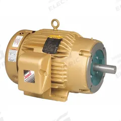 BALDOR General Purpose Motor: C-Face Mount, Totally Enclosed Fan Cooled, 7 1/2 hp, 230/460V AC (MPN CEM3770T). Key specifications — Brand: BALDOR; Nameplate Voltage @ 60 Hz: 230/460V AC; Full Load Current @ 60 Hz: 19/9.5 A; Nameplate RPM @ 60 Hz: 1,770 RPM; Motor Enclosure: TEFC.