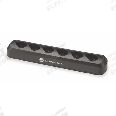 MOTOROLA Multi-Unit Charger: Fits Motorola, For DTR Series, 6 Radios Charged, 120 V AC - Motorola-Compatible Chargers