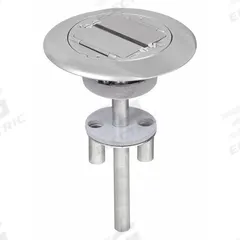 HUBBELL WIRING DEVICE-KELLEMS Fire Rated Poke Through: Round, (3) 3/4 in For Conduit Sizes, Aluminum (MPN S1PT4X4AL). Key specifications — Cover Color: Aluminum; For Conduit Sizes: (3) 3/4 in; Brand: HUBBELL WIRING DEVICE-KELLEMS; Includes Cover: Cover Included.