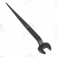 KLEIN TOOLS Erection Wrench: Alloy Steel, Black Oxide, 2 1/2 in Head Size, 9/16 in Head Thick (MPN 3222). Key specifications — attr309910: Black Oxide; attr309909: Alloy Steel; attr324944: KLEIN TOOLS.
