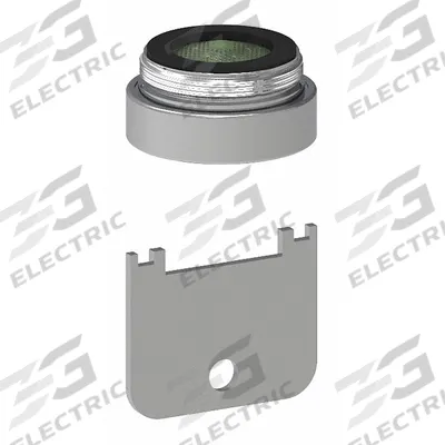 DELTA FAUCET COMPANY Outlet: 0.5 gpm Flow Rate, Laminar Flow Outlet, Chrome Finish - Faucet Aerators & Outlets