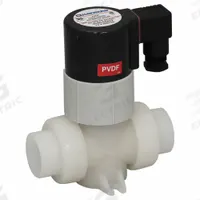 HAYWARD Solenoid Valve: 2-Way, Normally Closed, 3/4 in Pipe Size, 120V AC, Inline Single, PVDF Body (MPN SV50075TV). Key specifications — Pipe Size: 3/4 in; Voltage: 120V AC; Brand: HAYWARD; Coil Enclosure: Without Junction Box.