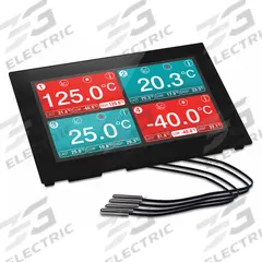 LASCAR Temperature Data Logger: 257°F, EL-SGD 70-ATP, Temp, USB, 257°F Max Temp Measured °F, Windows. Key specifications — Interface: USB; Parameters Measured: Temperature °C; Brand: LASCAR; Features: Programmable Display; Includes: Four-Channel Thermistor Temperature Board; Software Options: Software Available Separately; Data Logger Type: Temperature.