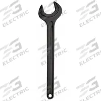 FACOM Open End Wrench: Carbon Steel, Black Oxide, 34 mm Head Size, 12 1/4 in Overall Lg, Std (MPN FM-45.34). Key specifications — attr309776: No; attr309781: Black Oxide; attr309780: Carbon Steel; attr324939: FACOM.