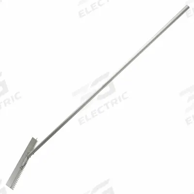 KRAFT TOOL Asphalt Lute: Magnesium Head, Magnesium Handle, Straight Handle Type - Road & Asphalt Rakes