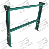 APPROVED VENDOR Conveyor Support Stand: For 51 in Between Frame Wd, 25 3/4 in Min. Ht, Steel (MPN 1PDR2). Key specifications — Stand Material: Steel; Color: Green; Brand: APPROVED VENDOR.