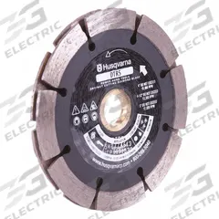 HUSQVARNA Diamond Saw Blade: Block/Brick/Masonry/Mortar, 4 1/2 in Blade Dia., Wet/Dry, Better (MPN DTR5 TP 4.5). Key specifications — attr1097734: Wet/Dry; attr1097738: Angle Grinder; attr1097751: HUSQVARNA.