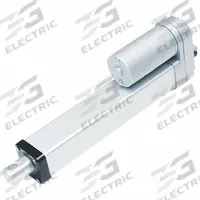 NTN Actuator: 225 lbf Rated Load, 200 mm Stroke, 12V DC, 40:1, 0.18 in/sec at Full Load (MPN ND36LM-12-40-200-IP65-A330). Key specifications — Gear Ratio: 40:1; Nut Material: Plastic.
