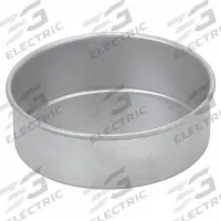 CHICAGO METALLIC Round Cake Pan: Round Cake Pan Pan, Aluminized Steel, Glazed, 7 in Overall Dia (MPN 47026). Key specifications — Bead Closure: Closed Bead; Coating: Glazed; Pan Style: Round Cake Pan; Perforation: Solid; Brand: CHICAGO METALLIC; Color: Silver; Material: Aluminized Steel; NSF Certified: No.