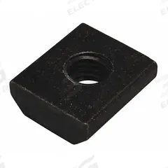 M5 X 0.8 25 S Slide-In T-Nut Bright: M5 Size, 4.4 mm Thread Lg, 25 Series, Zinc-Plated, Steel (MPN 25-3206). Key specifications — Fastener Type: T-Nut; Material: Steel; Finish: Zinc-Plated; T-Slot Fastener Type: T-Nut; Compatible Series: 80/20 25 Series; System of Measurement: Metric; Brand: 80/20; Mounting Type: Slide-In.